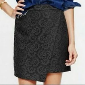 Madewell Women’s Asymmetric Wrap Mini Skirt